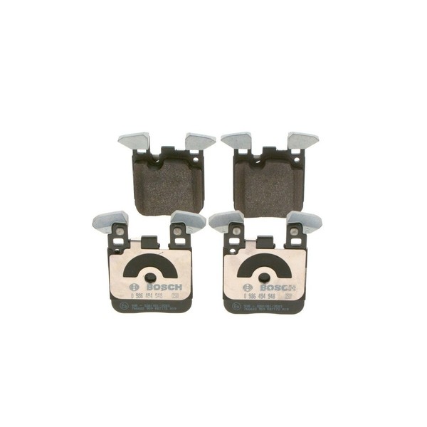 Bremsbelagsatz Scheibenbremse 17 Mm Bosch Passend FüR U.A. BMW 1Er-image