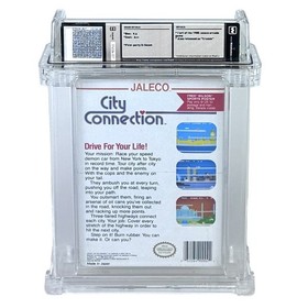 New NES City Connection WATA 9.4 Factory Sealed Graded 1988 Nintendo Game