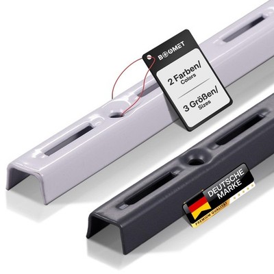 Wandschienen Regalsystem 1-reihig Regalschienen Regalträger Regal Halter Boden