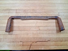 Vintage Drawknife With Wood Handles – Primitive Farm Tool