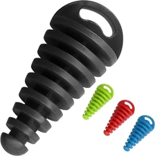 Muffler Exhaust Wash Plug Aftermarket Replacement Parts Fit for 2 Black 