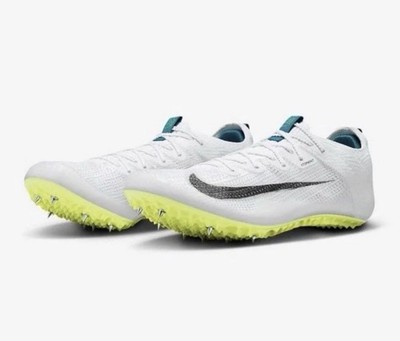 Nike Zoom Superfly Elite 2 White Bright Spruce Track Spikes FZ9662