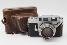 Konica IIIA III A Rangefinder Film Camera Hexanon 50mm F/1.8 Very good
