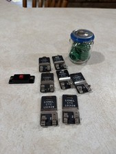 LIONEL CTC POWER LOCKON SET OF 7  O 027 GAUGE TRAIN TRACK TERMINAL CONNECTOR