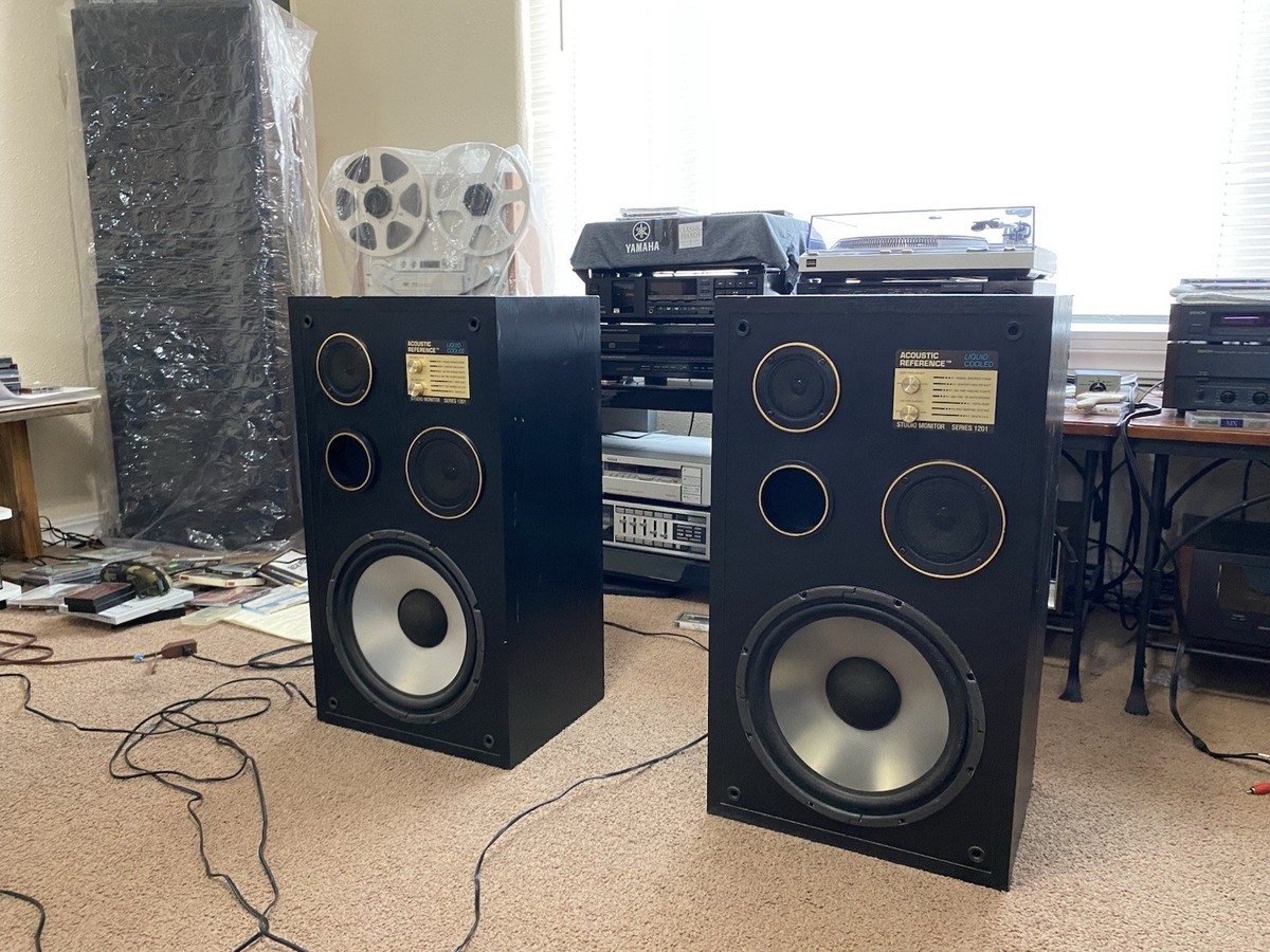 2 ACOUSTIC REFERENCE LIQUID COOLED SPEAKER STUDIO MONITOR SERIES