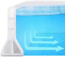 3" High Shower Threshold Water Dam 67" Long Collapsible Shower Water Splash Guar
