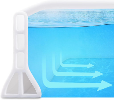 3'' High Shower Threshold Water Dam 67'' Long Collapsible Shower Water Splash Guar