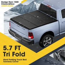 Truck Tonneau Cover For Dodge Ram 1500 2009-2026 5.7 Ft Bed Hard Truck Bed Cover