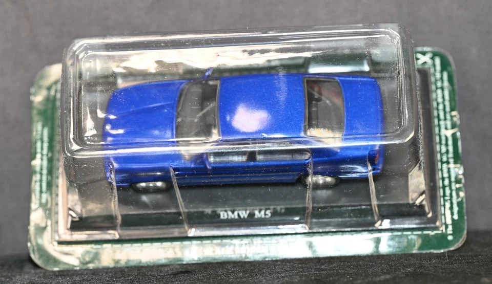 BMW M5 Azul Sedán 1:43 Del Prado Ultimate Car IXO Como Nuevo Paquete Sellado Foto 2 de 4