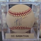 CC Sabathia Autographed Major League Baseball JSA Certified