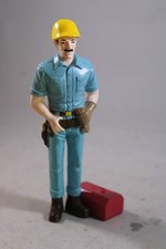 Lakeshore Community Block Play People - Male Construction Worker 5"