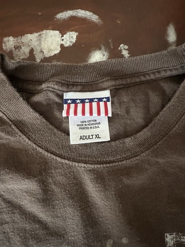 Brown Vintage 76 Nationals Tee - Picture 4 of 4