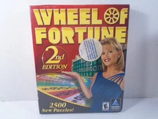 2000 HASBRO INTERACTIVE--WHEEL OF FORTUNE--WINDOWS 95 / 98 CD ROM GAME (2nd ED)