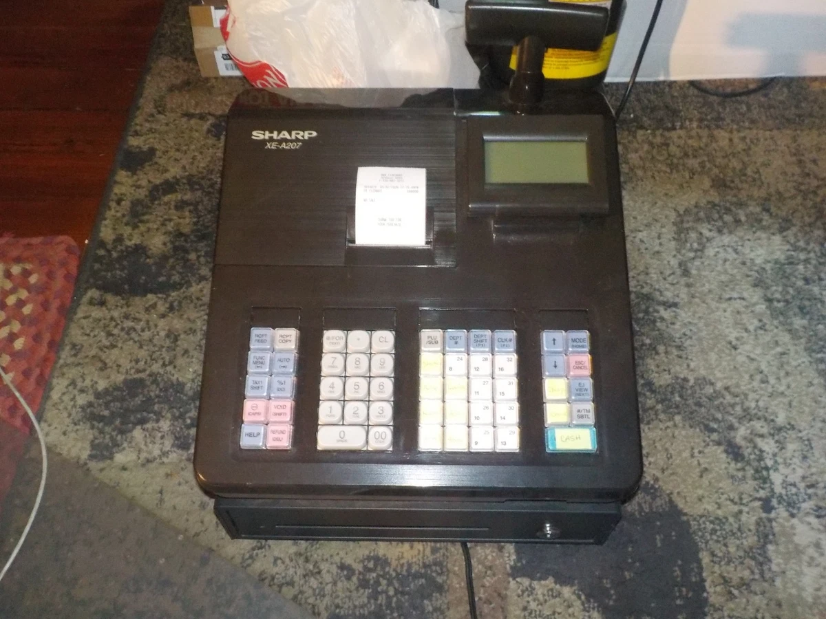 Sharp XE-A207 POS Cash Registers for sale - eBay