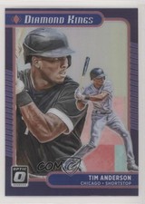 2021 Panini Donruss Optic Diamond Kings Holo Prizm Tim Anderson #7 2l4