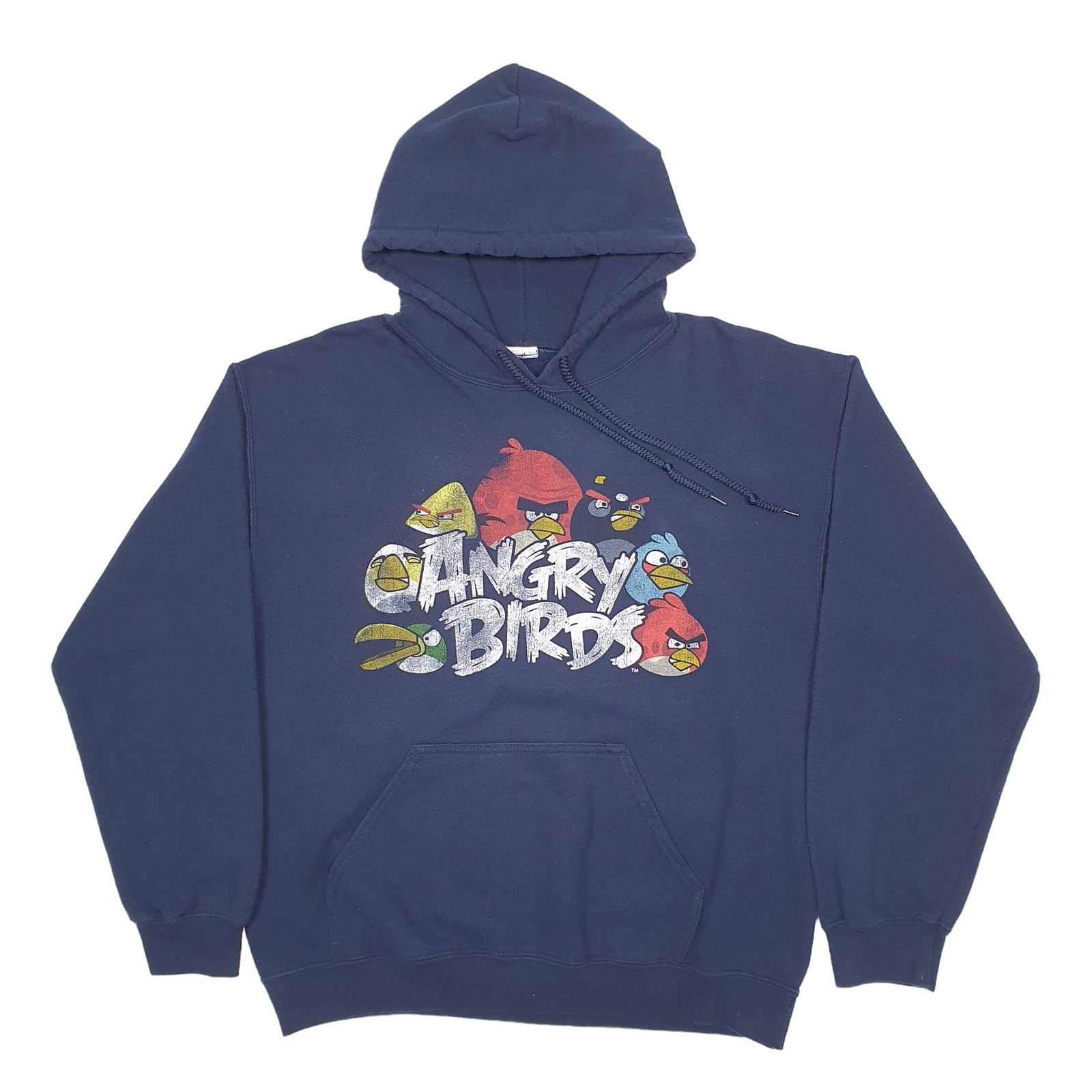 Non Branded Angry Birds Game Hoodie Cotton Blend Sweatshirt Jumper S