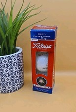 Titleist DT Solo Golf Balls Sleeves 3 Balls Brand New