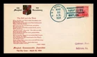 DR JIM STAMPS US COVER MARYLAND TERCENTENARY FDC SCOTT 736 NAVAL CANCEL