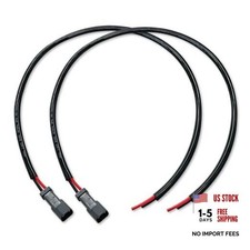 DAMA Deutsch DT 2 pin Plug Socket Male Wiring Harness Extension Pigtail