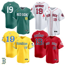 NWT Roman Anthony White, Red, Gold Green MEN Stitched Jersey