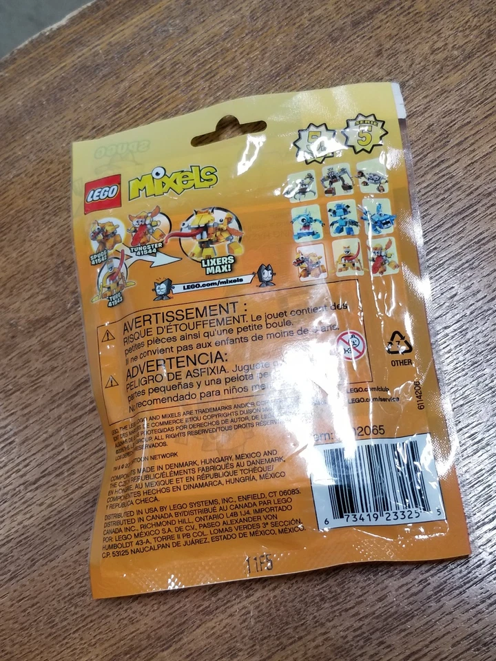 Lego 41542 MIXELS Spugg ORANGE Puppy Dog Tribe Lixers Polybag Action Figure USA - Image 4 of 4