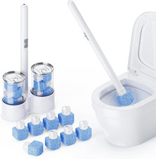 8PCS Toilet Pumice Stone Cleaner with Long Handle Bathroom Cleaning Tool