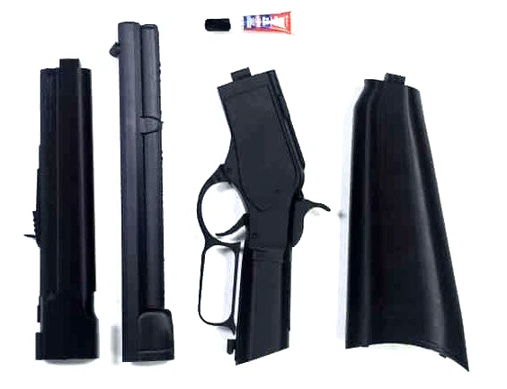 Réplica de rifle Winchester modelo 1873 escala 1:1 salvaje oeste utilería decoración disfraces Foto 3 de 3