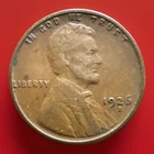 1926-S Lincoln Cent Nice Original  Fine Coin Sold As Pictured 838