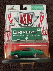 M2 DRIVERS, 1969 PONTIAC GTO , RELEASE 2..  VVNM