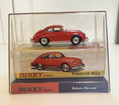 NEW Dinky Toys Porsche 356A Deluxe Die Cast Red DY25/b 2006