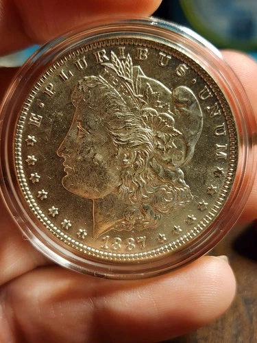 1887 Morgan Silver Dollar DMPL MS Uncirculated