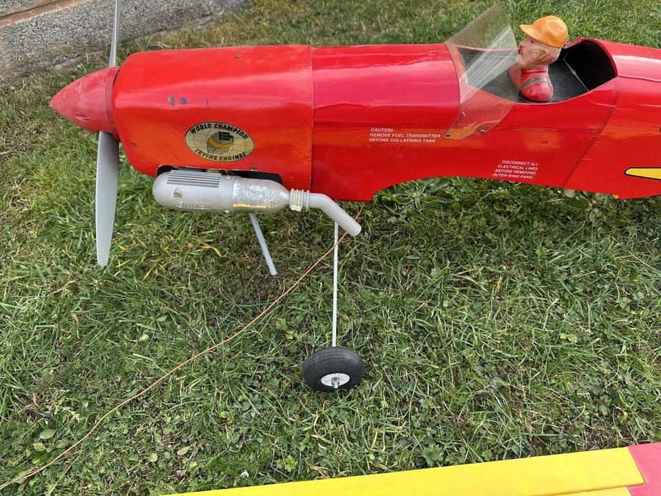 Seagull Spacewalker RC Plane 154cm Span Irvine Nitro Motor Excellent Condition - Image 3 of 4