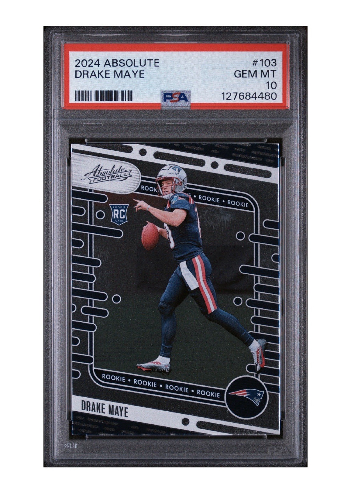 Drake Maye Panini Absolute #103 Base