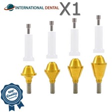 Dental Straight Multi Unit 1.6mm Abutment Plastic Set Slim Platform Int Hex