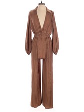 PrettyLittleThing Women Brown Casual Dress 4