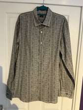 Mens Paul Smith London Paisley Shirt XL 17.5" Collar