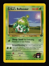 Erika's Bulbasaur 39/132 Unlimited Uncommon Gym Challenge Pokemon Cards