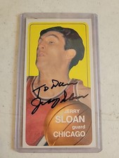 Jerry Sloan Signed 1970-71 Topps RC