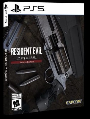 Resident Evil Requiem Deluxe Edition and Steelbook - PlayStation 5 PS5