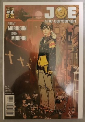 JOE THE BARBARIAN #1  GRANT MORRISON  MATURE READER  DC VERTIGO 2010 NM