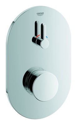 Grohe Eurosmart CT Selbstschluss Brausebatterie mit Mischung und... 36321000