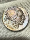 1915-D Buffalo Nickel, Sought After Choice AU++ Key Date Denver Issue Toned