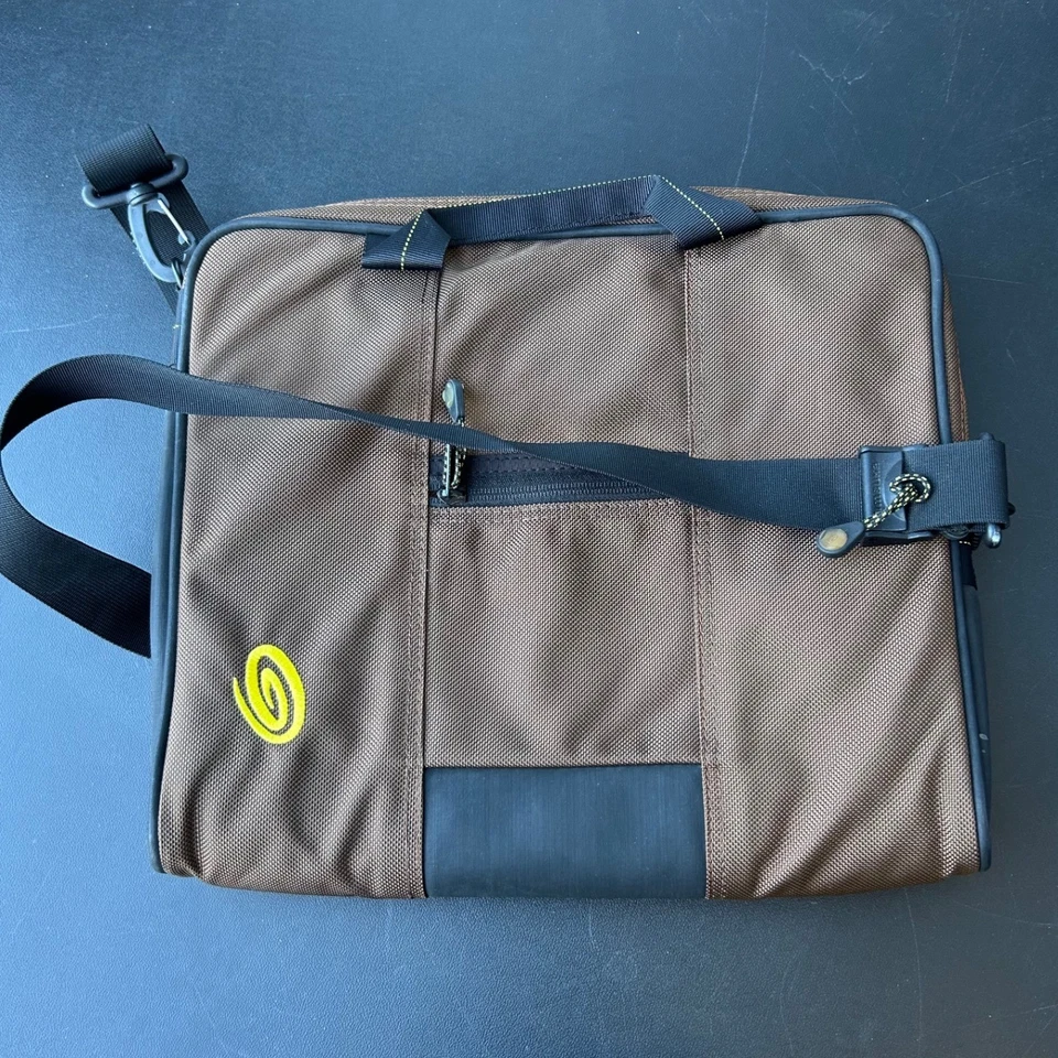 Bandolera de viaje Timbuk2 marrón de colección para computadora portátil trabajo escuela duradera Foto 2 de 4