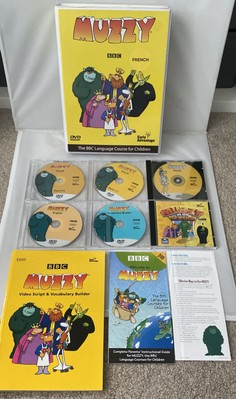 BBC Muzzy French DVD Early Advantage Language Learning Education Course Children