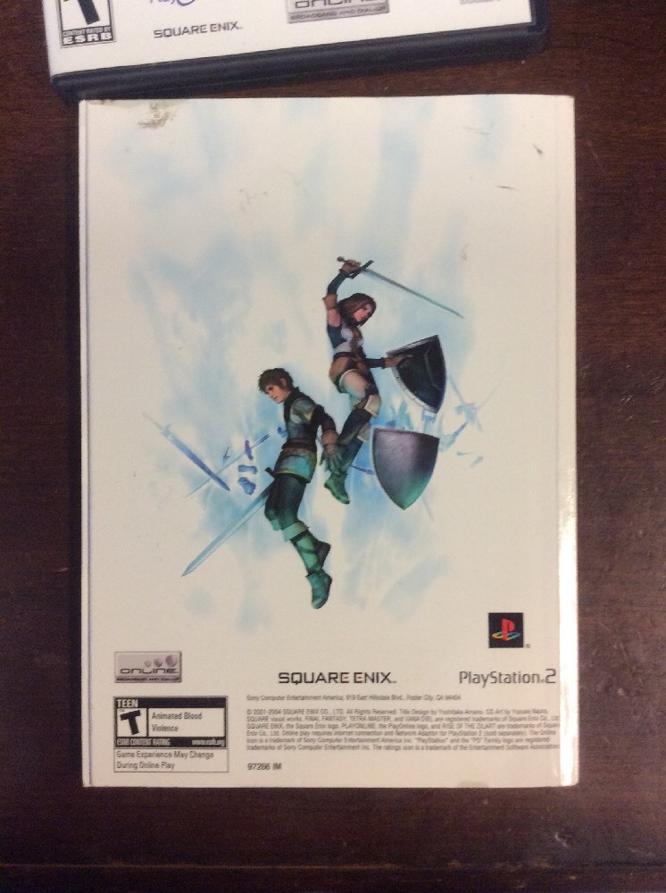 FINAL FANTASY XI PLAY ONLINE NOT FOR RESALE VERSION FINAL FANTASY XI PLAY ONLINE NOT FOR RESALE VERSION