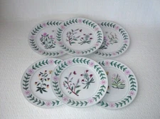 Godinger & Co Home Essentials Botanical Salad or Dessert Plates ~ Set of 6 ~ NWT