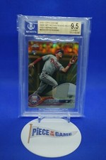 Rhys Hoskins 2018 Topps Chrome Base Set Factory Rookie Relic Gold Ref #'d 19/50