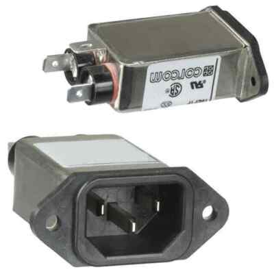 PWR ENT RCPT IEC320-C14 PANEL QK