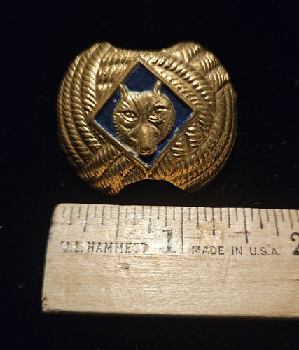 Vintage Scouts Of America Lot Pin- Patches-Belt -Bandana Ring/Clip- - Picture 9 of 10