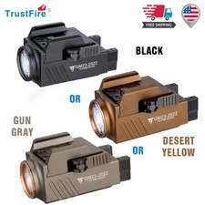 Trustfire Rechargeable Gun Flashlight Tactical 20mm Rail Mounted Pistol Light R